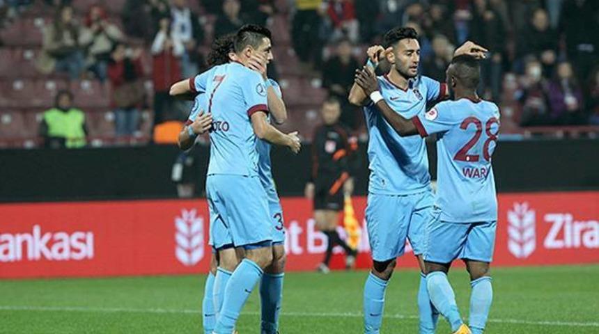 Trabzonspor 9-0 Manisaspor ma&ccedil;ı &ouml;zeti ve &ouml;nemli dakikaları
