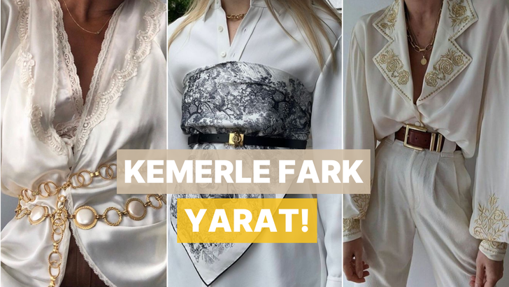 Bir kemerle tüm kombini patlat! Mikro aksesuarlar nasıl kullanılır? 