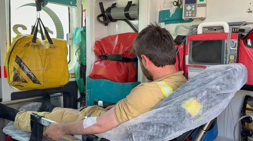 Karabük'te arazöz midibüsle çarpıştı: 3 yaralı