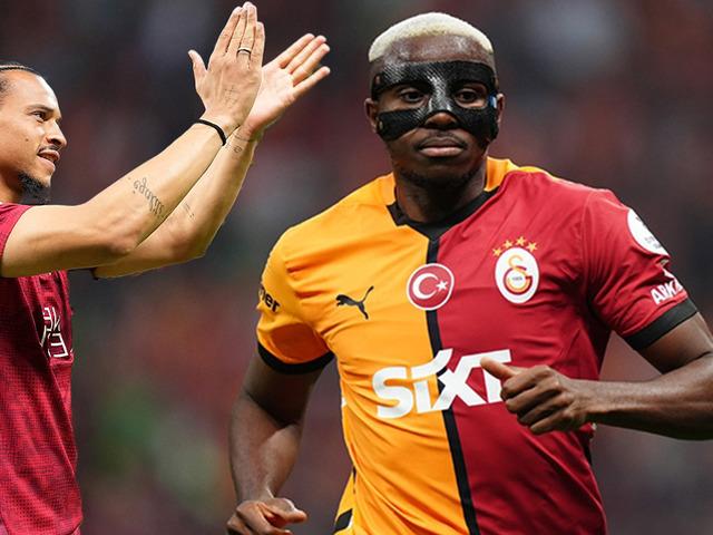 Galatasaray'da cumartesi günü Lazio maçı öncesi şölen planlanıyor! Leroy Sane ve Victor Osimhen için imza töreni hazırlığı oluyor...