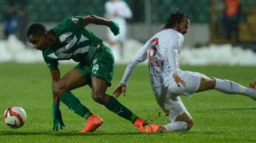 Bursa'da puanlar paylaşıldı