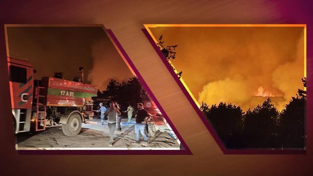 Karabük'te yeni orman yangını çıktı: Cehennemi aratmayan görüntüler... 
