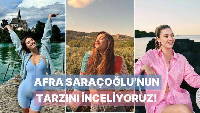 Yeni dizisiyle ekrana dönmeye hazırlanan Afra Saraçoğlu'nun tarzını inceliyoruz!