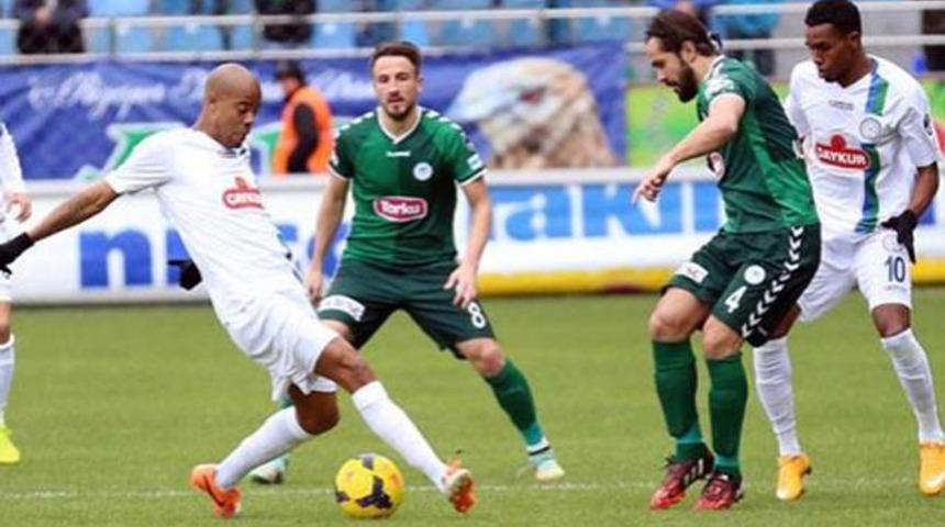 Rize'de puanlar paylaşıldı