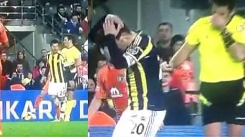 Saracoğlu'nda ilginç an!