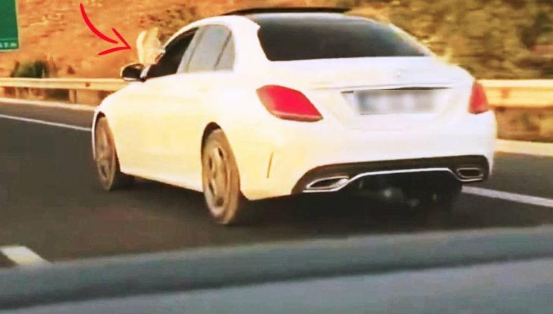 Mynet doğrusunu öğrendi! Gaziantep’te Mercedes otomobilini ayakları dışarıda kullanan kişi başsavcı mı?  1