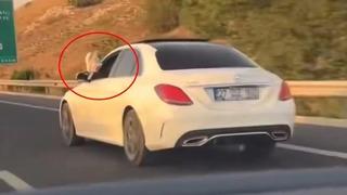 Mynet doğrusunu öğrendi! Gaziantep’te Mercedes otomobilini ayakları dışarıda kullanan kişi başsavcı mı? 