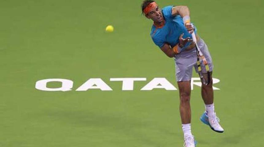 Katar'a Nadal bombası d&uuml;şt&uuml;