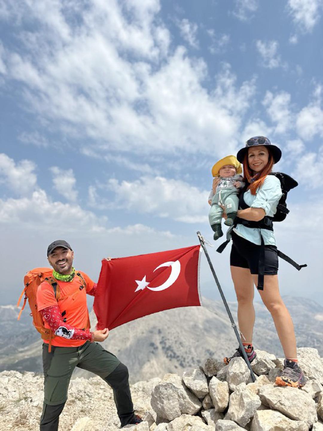 Hayallerini yaşayan kadın...  Erken ölüm riski taşıyan  kadın, hastalığını öğrenince hayallerini ertelemedi: 7 aylık oğluna  Dağhan  adını verdi... 1