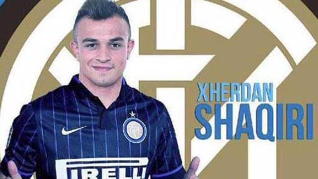 Inter, Shaqiri'yi renklerine kattı