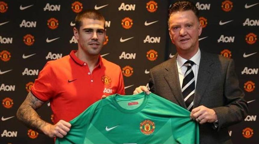 Victor Valdes Manchester United'da