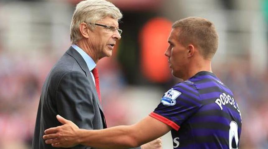 Podolski'den Wenger'e: 'Galatasaray...' 