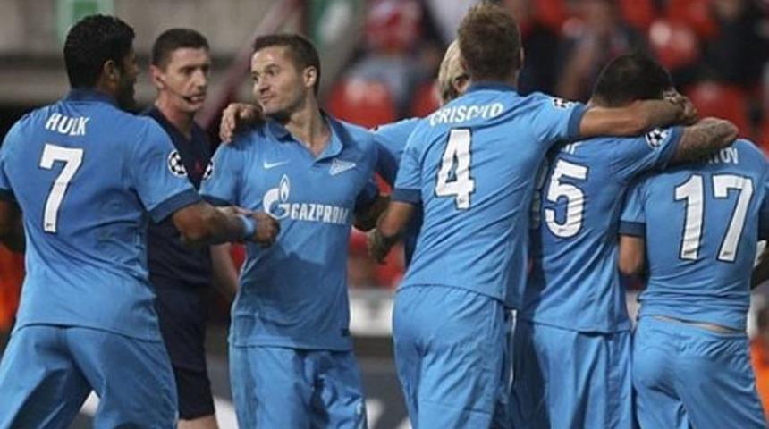 Zenit'ten tarihi galibiyet