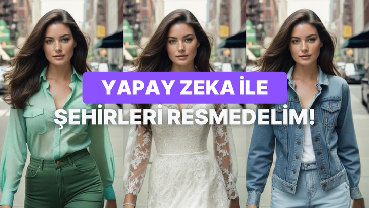 Yapay zekaya göre şehirler bir kadın olsaydı nasıl giyinirdi?