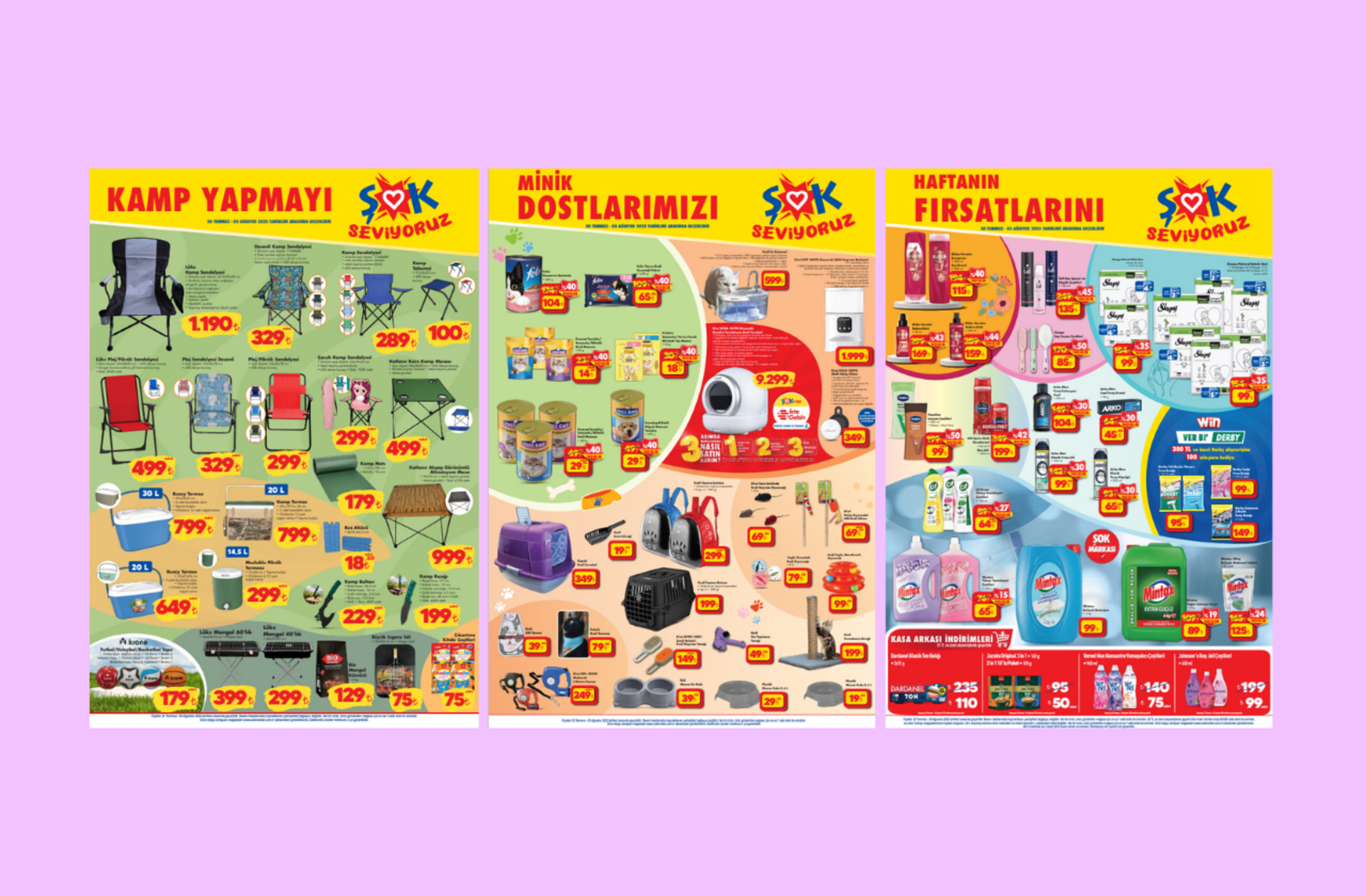 ŞOK'a kamp malzemeleri geliyor! 30 Temmuz 2025 ŞOK Aktüel Ürünler Kataloğu