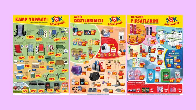 ŞOK'a kamp malzemeleri geliyor! 30 Temmuz 2025 ŞOK Aktüel Ürünler Kataloğu