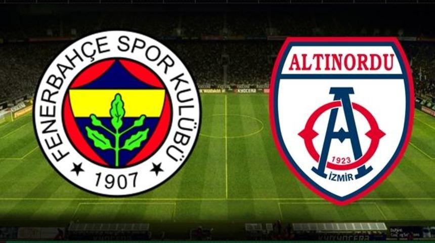 Altınordu - Fenerbah&ccedil;e ma&ccedil;ı &ouml;zeti ve &ouml;nemli anları