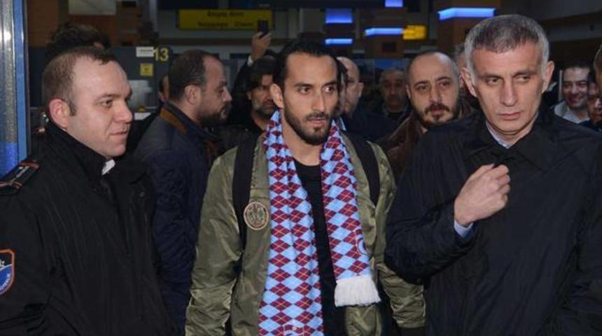 Erkan Zengin Trabzon'a geldi
