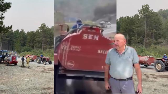 'Ekmek teknem' demedi jant üstünde müdahaleye gitti! Sosyal medyada takdir topladı