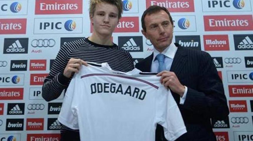 Odegaard, Messi tweetlerini yok etti