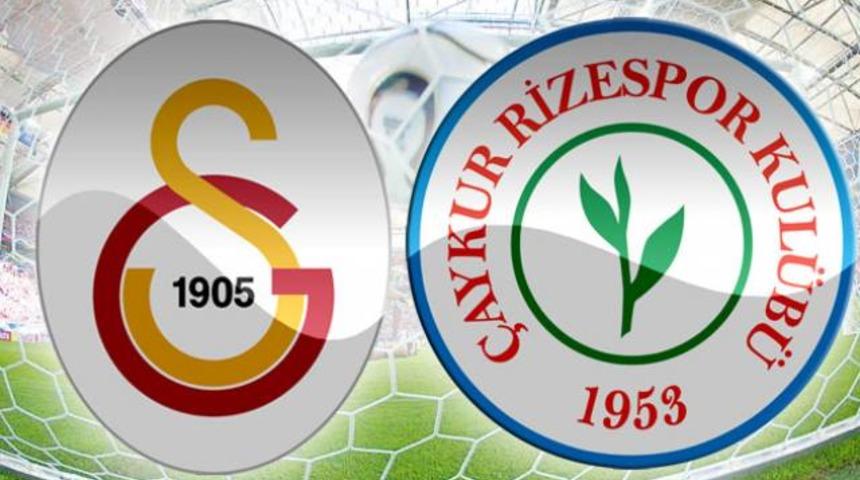 Galatasaray 2-0 &Ccedil;aykur Rizespor ma&ccedil;ı &ouml;zeti ve kritik anları