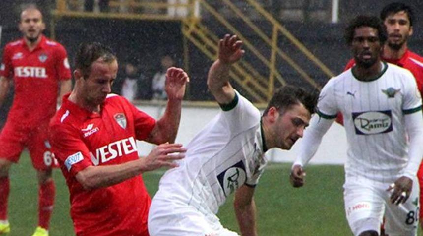 Manisa derbisinde kazanan &ccedil;ıkmadı