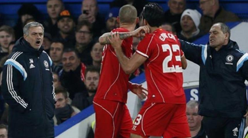 Mourinho ile Emre Can birbirine girdi