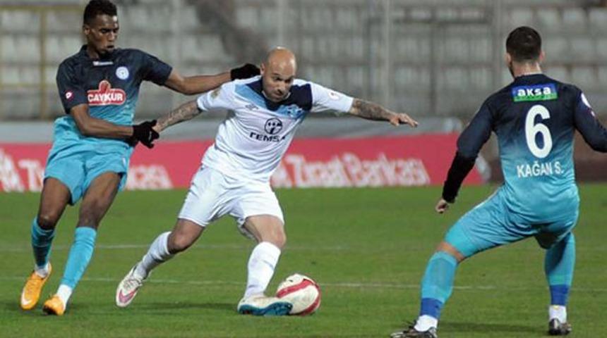 Adana Demirspor' a Rize darbesi