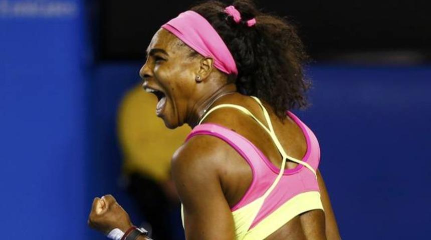 Avustralya'da zafer Serena'nın