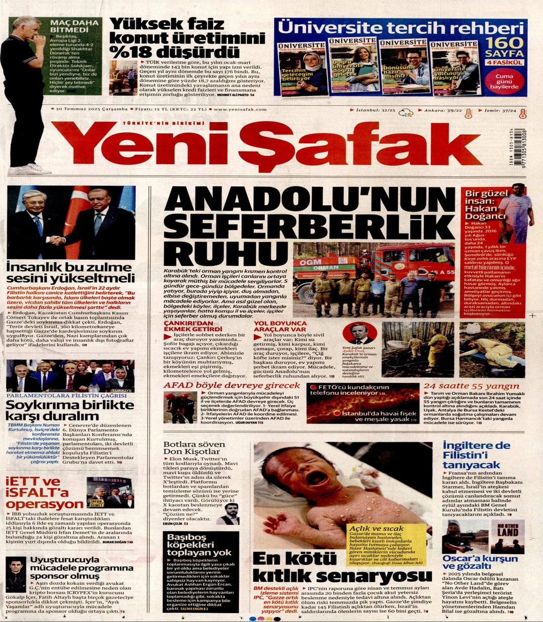 Yeni Şafak Gazetesi