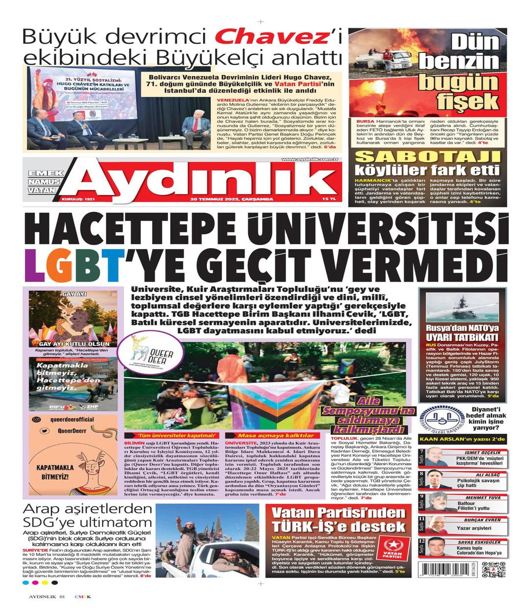 Aydınlık Gazetesi