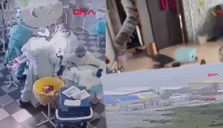 8,8'lik deprem anı kamerada! Film sahnesi gibi...