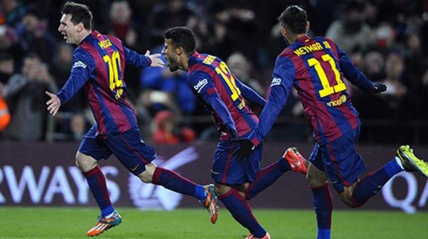 Barcelona'dan muhteşem geri d&ouml;n&uuml;ş