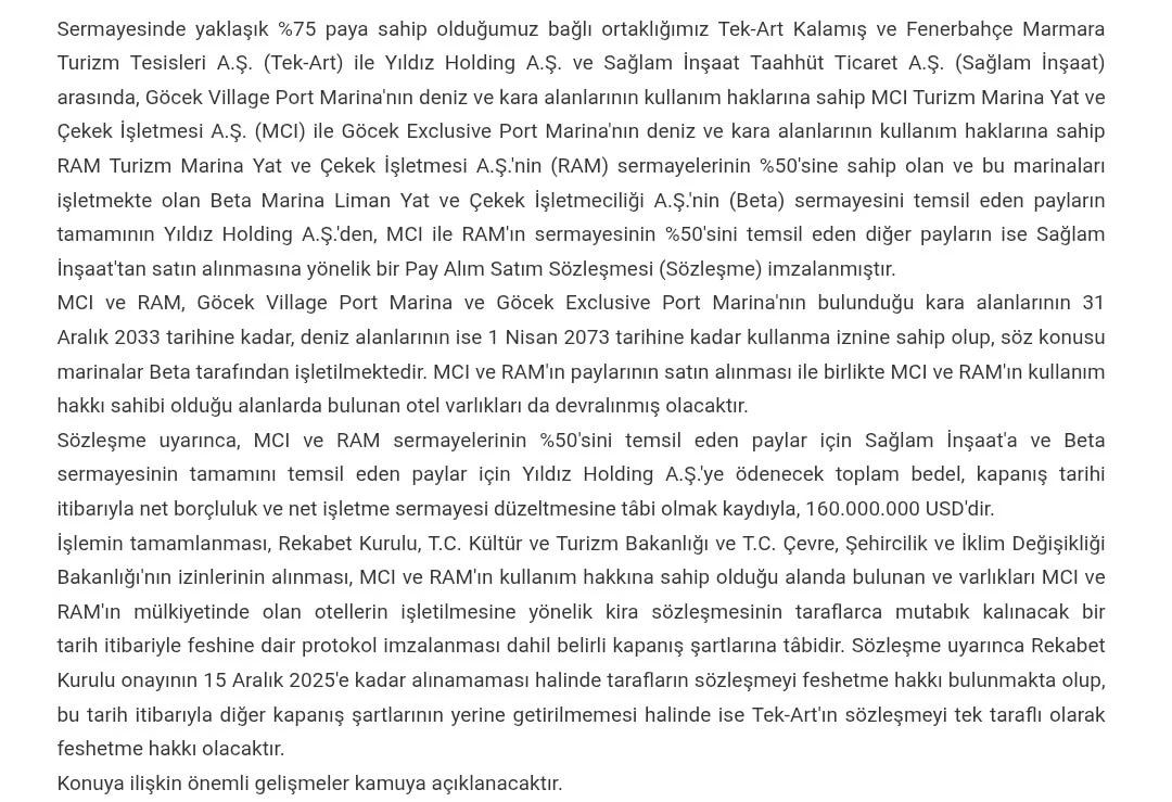 Koç ve Ülker arasında imzalar atıldı! Dev anlaşma KAP’a bildirildi: O otellerin hepsi satın alındı 3