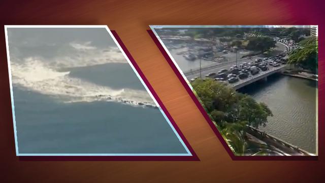 Rusya 8,8'le sallandı! Tsunami dalgaları geldi alarm sesleri yükseldi! İnsanlar kıyı şehirlerinden böyle kaçıyor