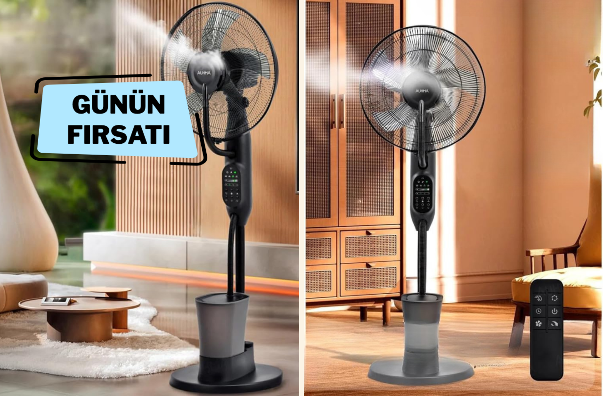 Yazın olmazsa olmaz! The Wlue Buzlu Vantilatör günün fırsat ürünü oldu