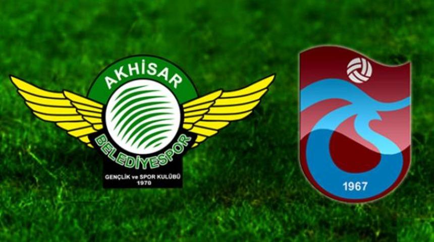 Akhisar Belediyespor-Trabzonspor ma&ccedil;ı &ouml;zeti ve &ouml;nemli anları