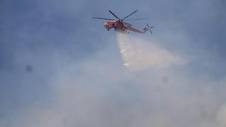 Aydın’daki yangına müdahale sürüyor