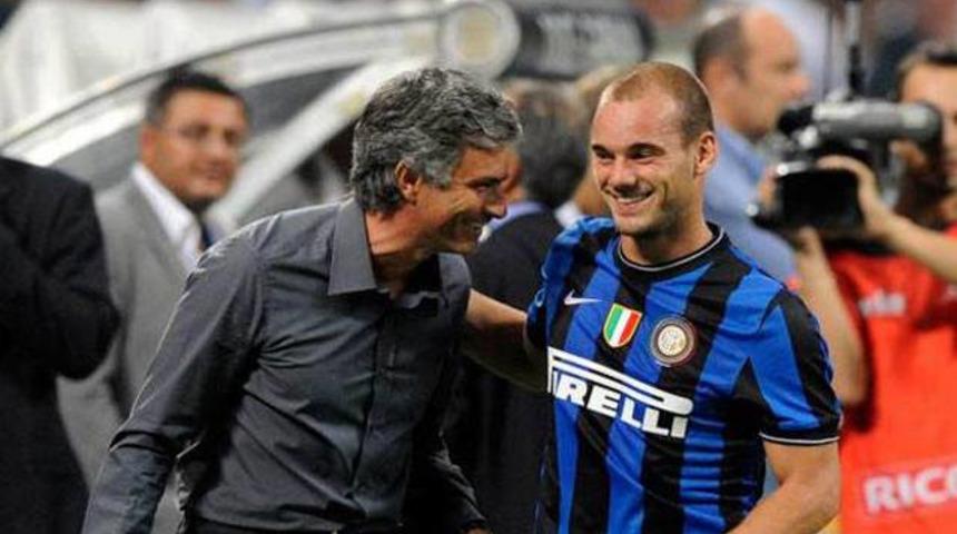 Mourinho'nun ilk tercihi Sneijder'miş