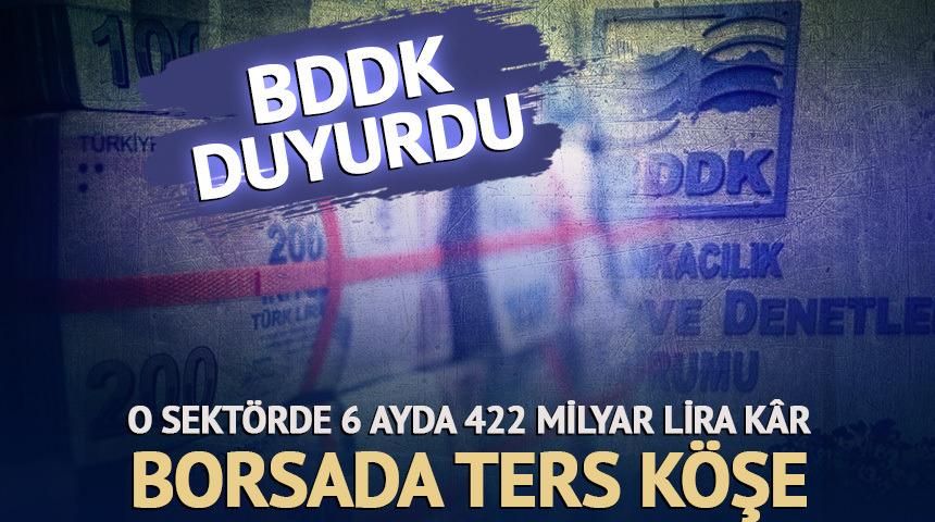 Bankacılık sektöründe kârda kayıp yok, 422,5 milyar liralık prim var!