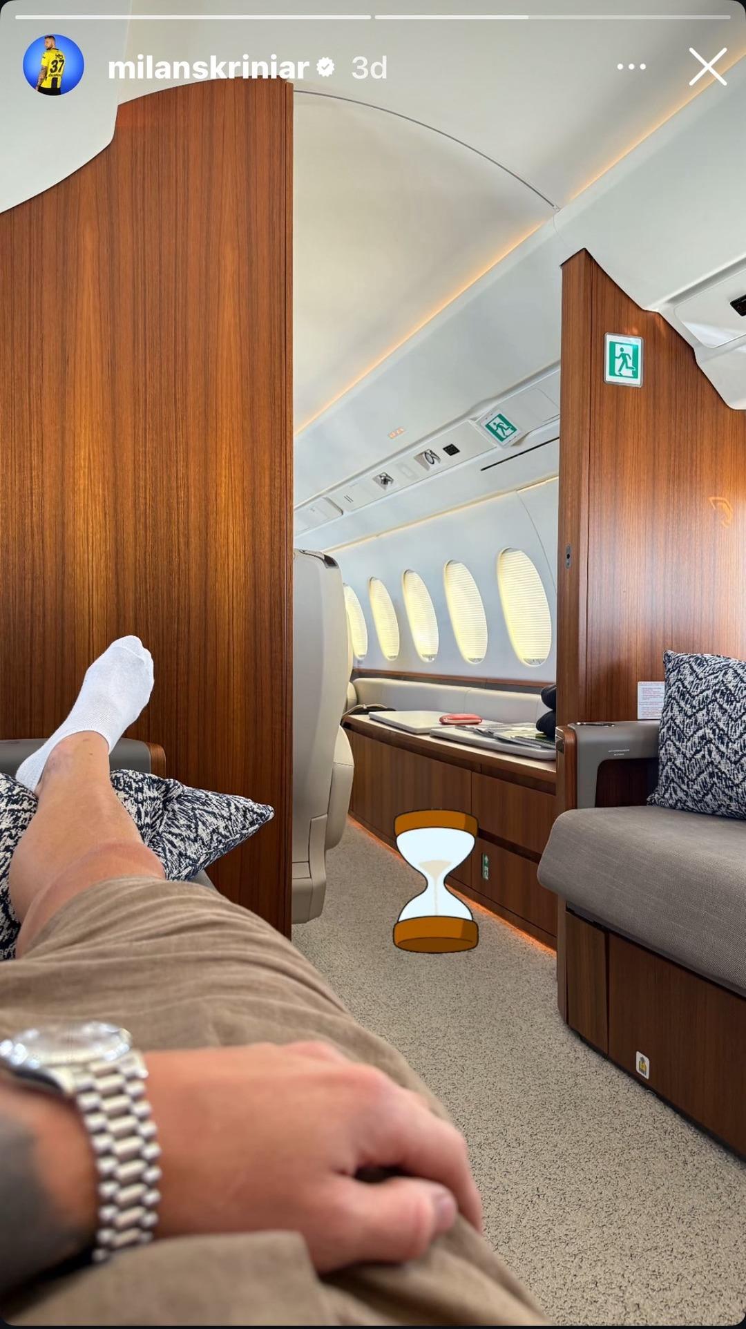 İmzalar atıldı! Fenerbahçe de bir uçak daha indi ve Skriniar İstanbul a geldi 1