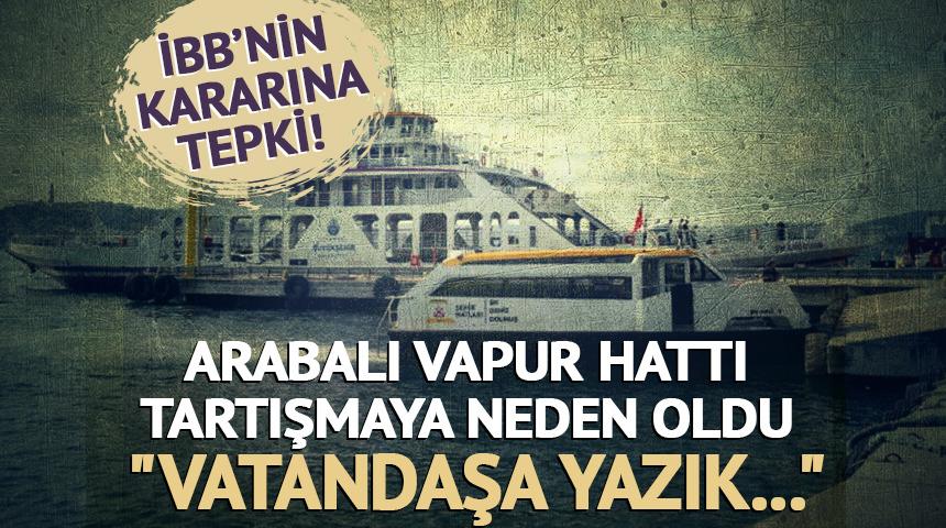 İBB kararına tepki! "Vatandaşa yazık"