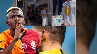 Osimhen'in transfer videosunda gizli mesaj mı var? Taraftarlar araştırmaya başladı, dövme detayı dikkatlerden kaçmadı