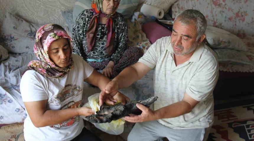 Yangında depoda sakladıkları 90 bin TL kül olan aile Merkez Bankası’na başvurdu