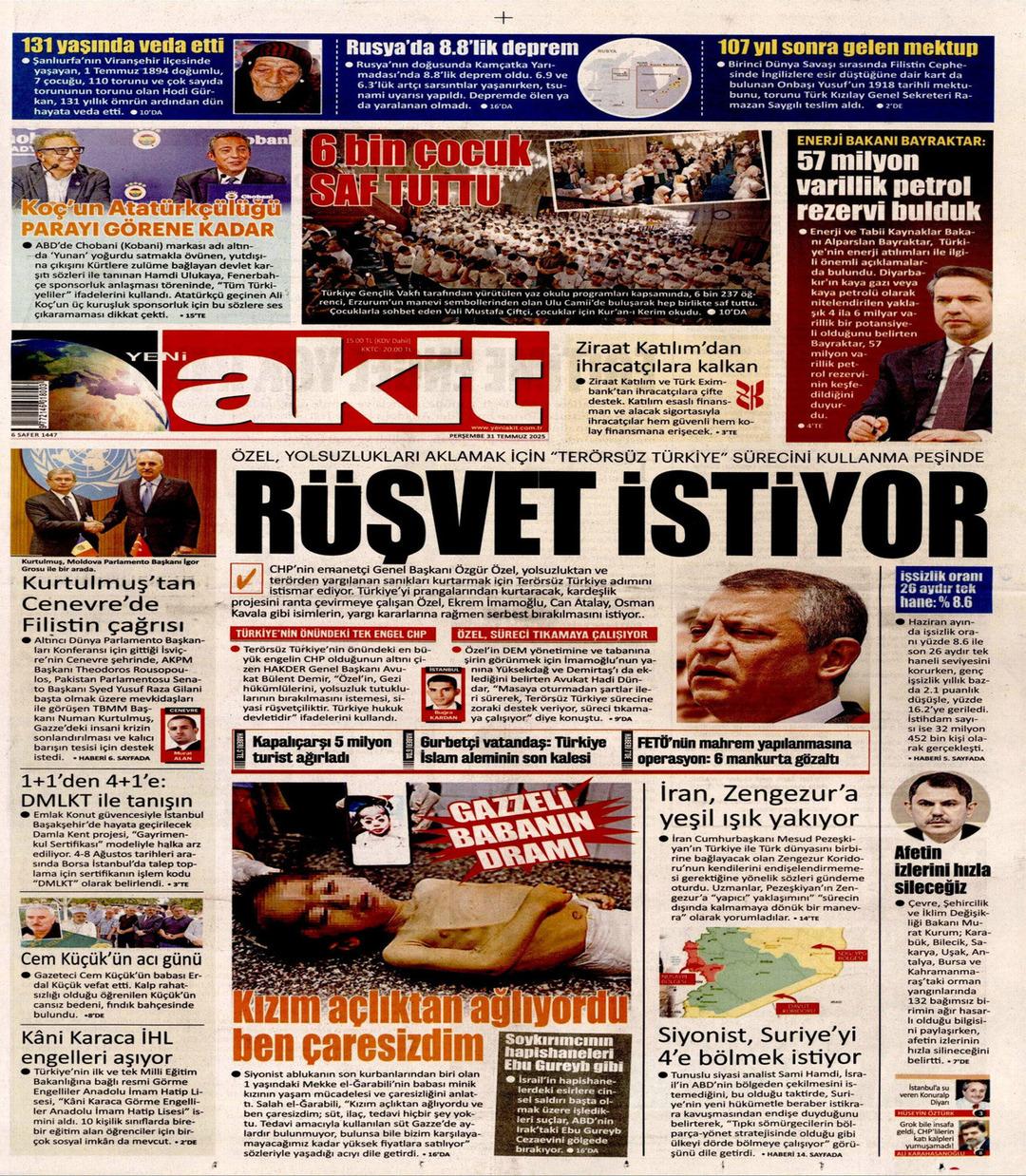 Yeni Akit Gazetesi