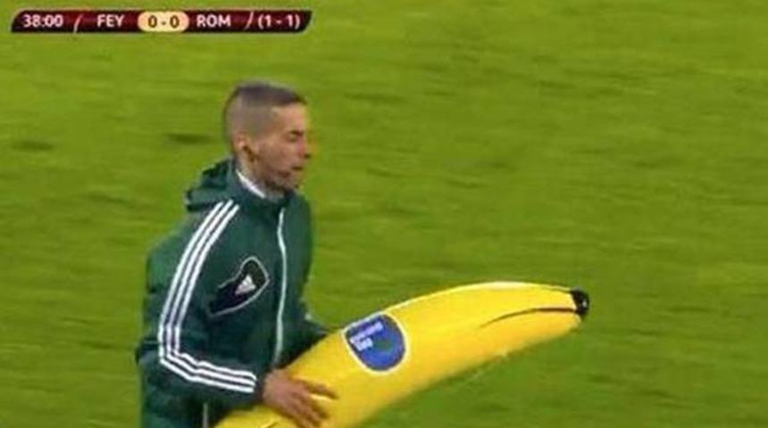 Feyenoord-Roma maçı yine olaylı geçti