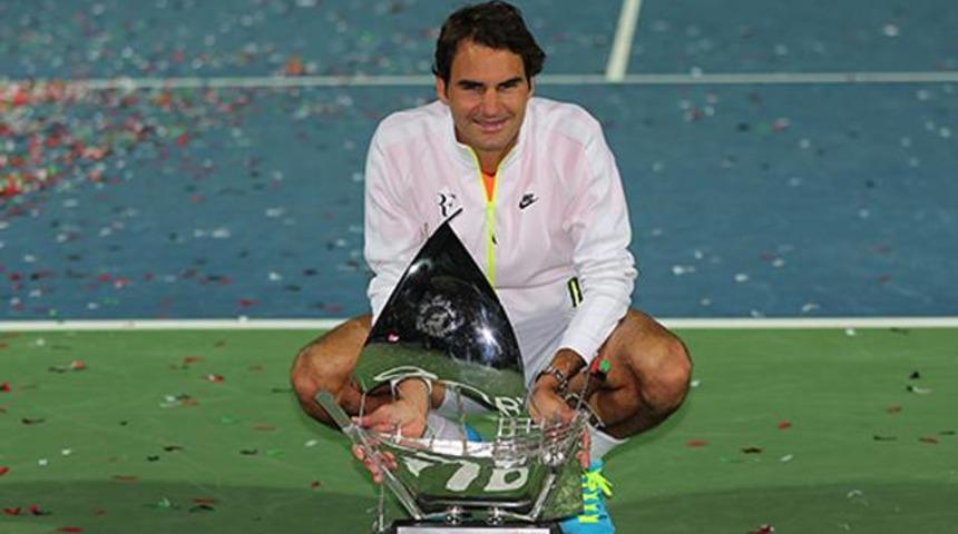 Dubai'nin kralı Federer