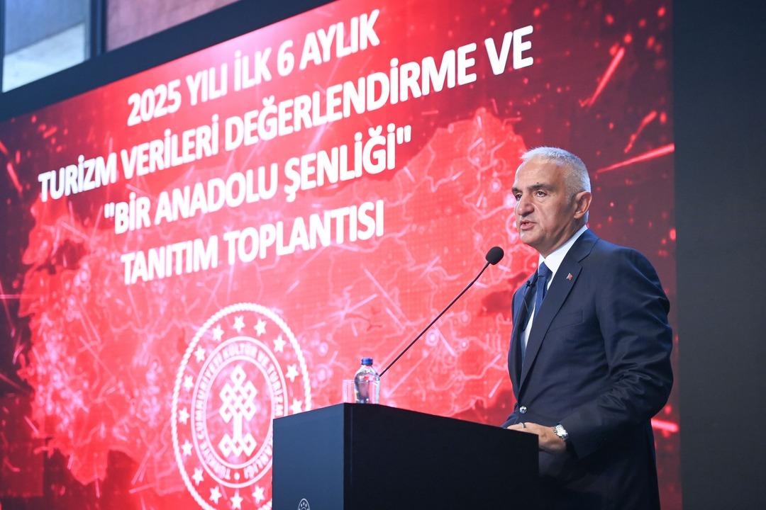 Turizmde Cumhuriyet rekoru! Kültür ve Turizm Bakanı Mehmet Nuri Ersoy duyurdu 2