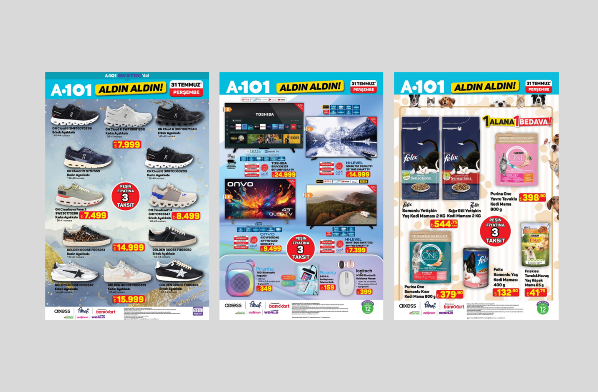 A101'e New Balance ve Skechers spor ayakkabılar geliyor! İşte 31 Temmuz 2025 A101 Aldın Aldın Kataloğu