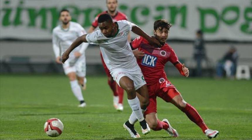 Bursaspor 1-1 Gen&ccedil;lerbirliği